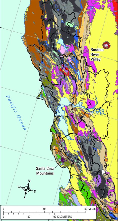 Surface Geology And Associated Estimates Of Surficial Bedrock