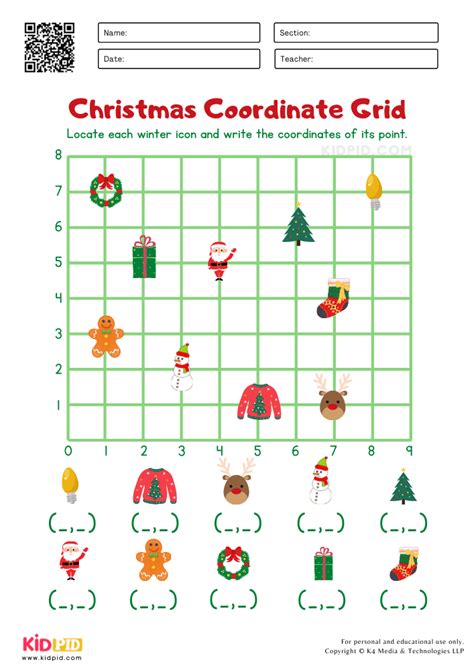 Coordinate Grid Worksheets 2nd Grade