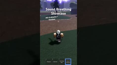 Sound Breathing Showcase Slayer Tycoon Youtube