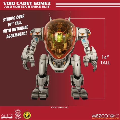 One Collective Void Cadet Gomez And Vortex Strike Suit Mezco Toyz