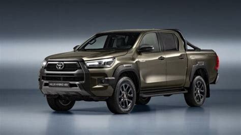 Toyota Adds Hybrid Powertrain To Hilux Pick Up Truck Check Details