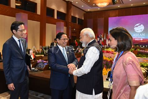 KTT Ke 20 ASEAN India ANTARA Foto