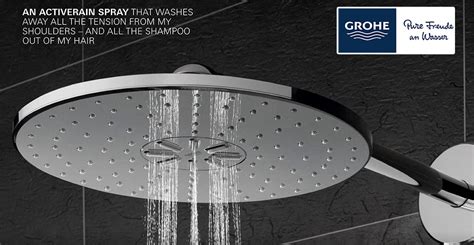 Grohe 26477gl0 Smartactive 310 Overhead Shower Gold Bacera