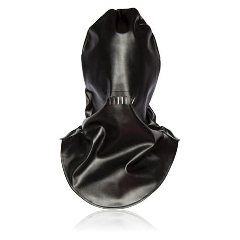 Hood Mask Bdsm Slave Bright Pu Leather Hoods Mask Gimp Fetish Bondage