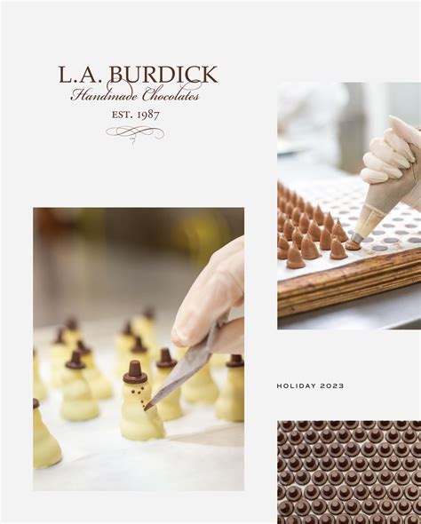L.A. Burdick Chocolates Holiday 2023 by L.A. Burdick Chocolates - Issuu