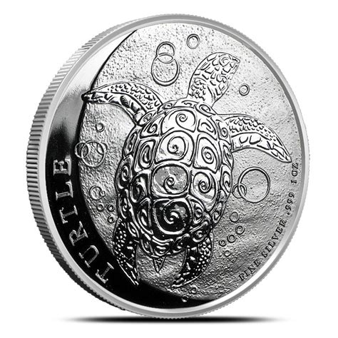 Buy Hawksbill Turtle Silver Coin Free Shipping Provident