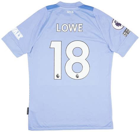 2022 23 Bournemouth Match Issue Away Shirt Lowe 18