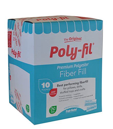 Fairfield The Original Poly Fil Premium Polyester Fiber Fill Soft