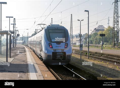 Abellio-Train in Halle (Saale Stock Photo - Alamy