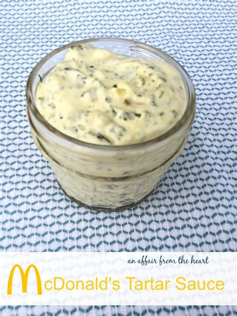 Mcdonalds Tartar Sauce Recipe Easy Tartar Sauce Homemade Tartar Sauce