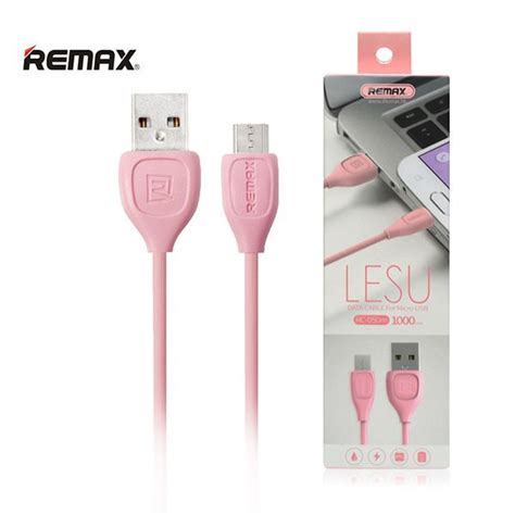 Jual Remax Lesu Micro Usb Data Cable For Smartphone Rc M Shopee