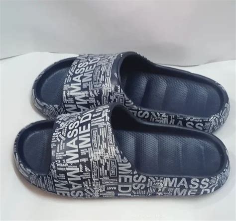 Daily Wear Men Blue Printed Eva Slipper At Rs Pair In New Delhi Id