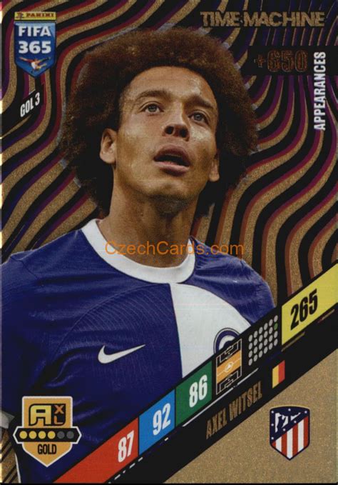 Football Soccer Axel Witsel Panini Fifa Adrenalyn Xl Time