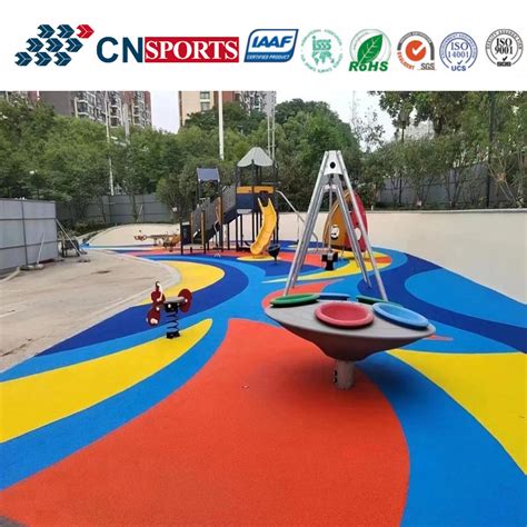 Mm Playground Epdm Rubber Granules Crumb Recycled Running Track