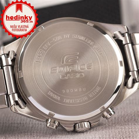 Casio Edifice EFV 580D 1AVUEF Hodinky 365 Sk