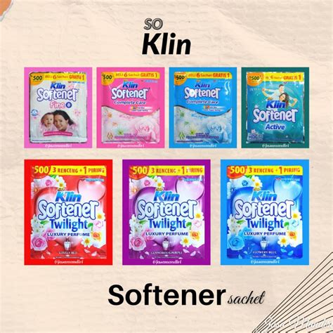 Jual Softener So Klin Pelembut Pewangi Pakaian Sachet 12 X 14ml