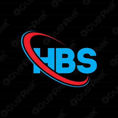 hbs logo hbs letter hbs letter logo design initials hbs stock
