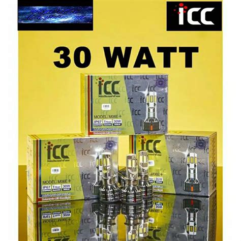 Jual Lampu Led ICC Motor 6 Sisi H6 H4 AC DC 30 Watt ICC 6 Mata Original