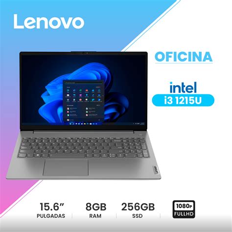 Notebook Lenovo V15 G3 IAP 15 6 FHD TN Intel I3 1215U Hasta 4 4GHz