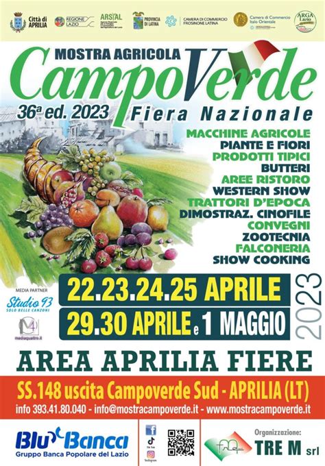 MOSTRA AGRICOLA CAMPOVERDE 2023 Agriturismo Ali E Radici