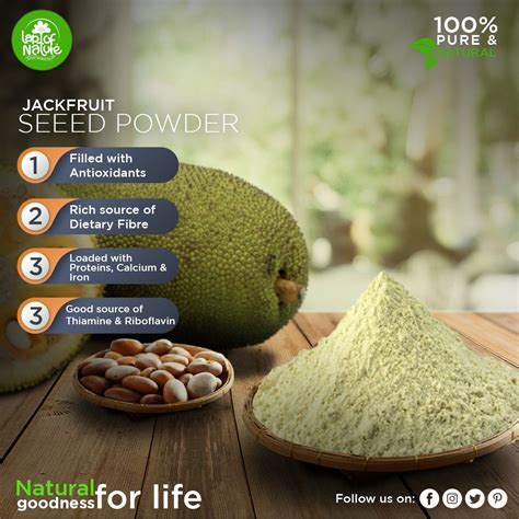 Jackfruit Seed Powder For Energy Boost