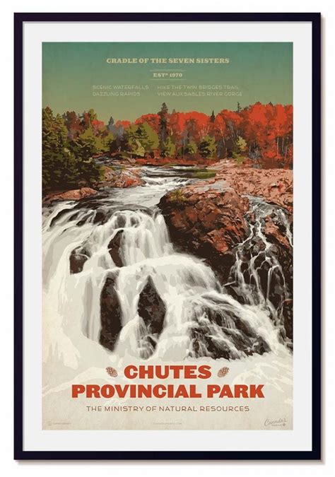 Chutes Provincial Park – Canada's Parks Posters