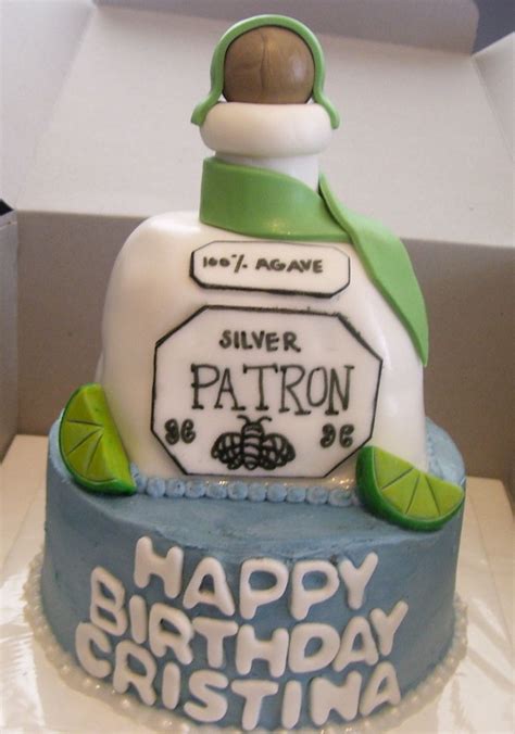 Happy Birthday Christina!! Patron Cake