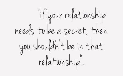 Secret Relationship Quotes - ShortQuotes.cc