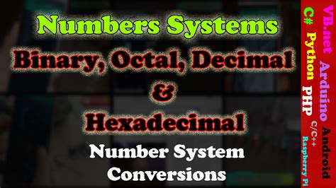 Ascii Table Binary Octal Hexadecimal | Awesome Home