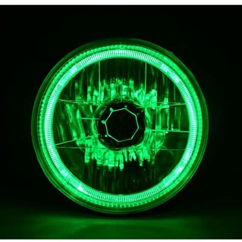 Green Led Halo Angel Eye V Headlight Headlamp W K Led H Light