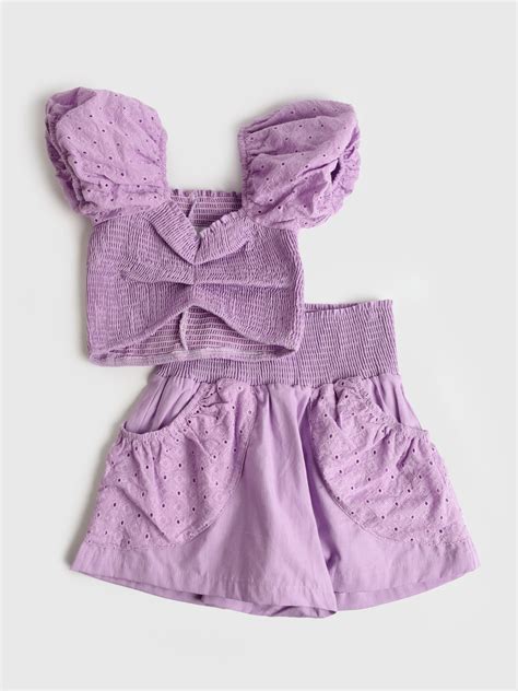 Peixoto Girls' Little Enzo Short Set | $43.90 | Saint Bernard