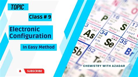 Elecrtonic Configuration Class 9 Hindi Urdu Chemisty With Azadar