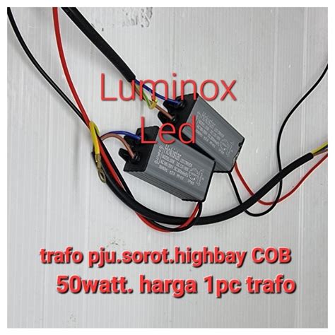 Jual Driver Led Pju Cobra 50watt 50w Trafo Sorot Tembak Led 50 Watt