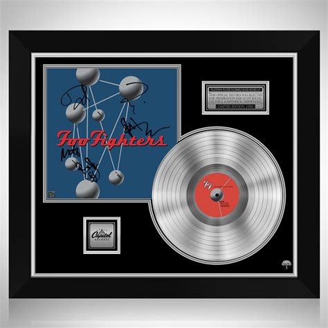 Foo Fighters The Colour And The Shape Platinum LP Limited Signature