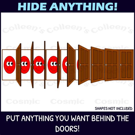 Animated GIF Closing on Delay Doors Clipart, Door Clipart, Rainbow