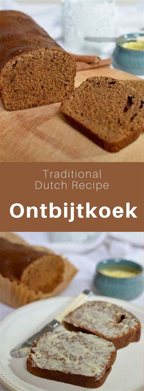 Dutch Ontbijtkoek Breakfast Cake Or Peperkoek Pepper Cake