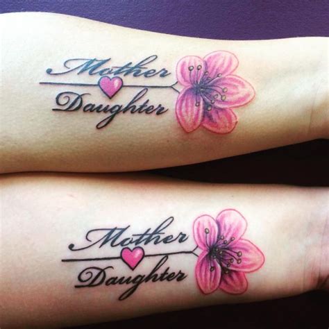 90 Sweet Matching Mother Daughter Tattoo Designs And Meanings 2019