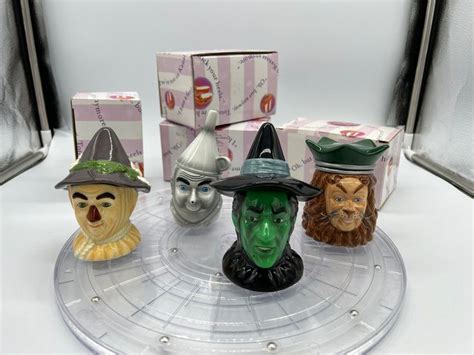 The Wizard Of Oz Scarecrow Tinman Wicked Witch And Cowardly Lion