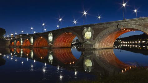 Carmes Toulouse Bridge In France Wallpaper Nature And Landscape