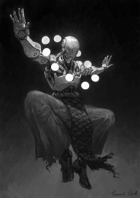 Zenyatta By Art On Deviantart Cyberpunk