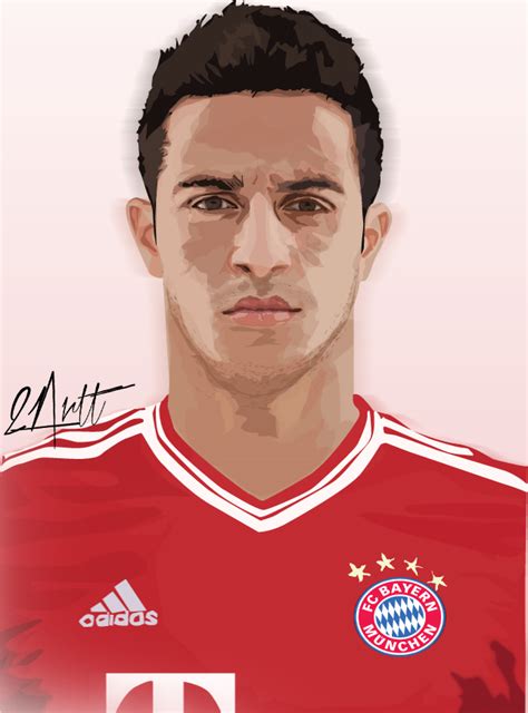 Thiago Alcantara By 21artt On Deviantart