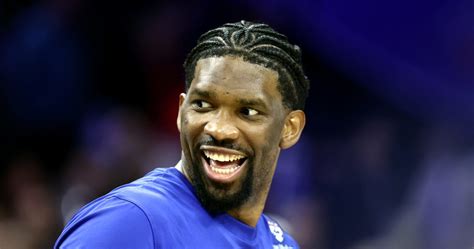 Joel Embiid Of The Ers Scores Points And Receives Acclaim From Nba