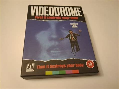 Videodrome K Uhd Blu Ray Oop Original Art Limited Edition Arrow