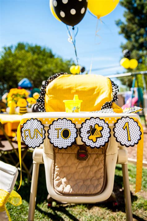 Bumble Bees Birthday Party Ideas Photo 10 Of 19 Catch My Party