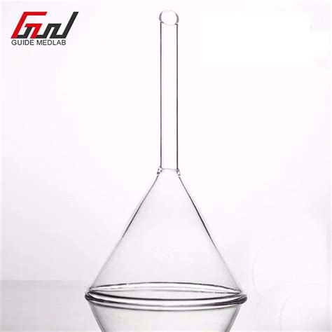 China Custom Laboratory Glass Funnel 90mm Suppliers Manufacturers