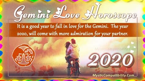 Gemini Love Horoscope 2020 - Love & Relationship Predictions