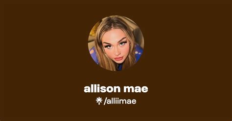 Allison Mae Onlyfans Official Exclusive Content And Account Linktree