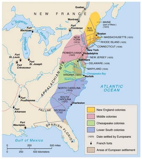 Apush Unit Ii Colonial America 1607 To 1754 — Room 13