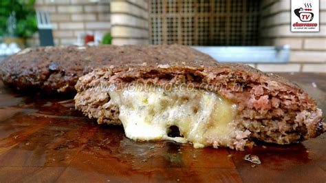 Como Fazer Super Hamburguão Recheado Queijo Tv Churrasco