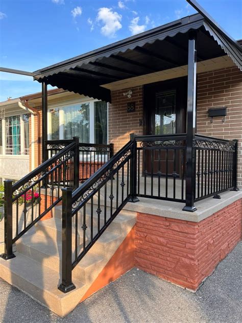 BLACK ALUMINUM RAILING - Terrace Aluminum Railings